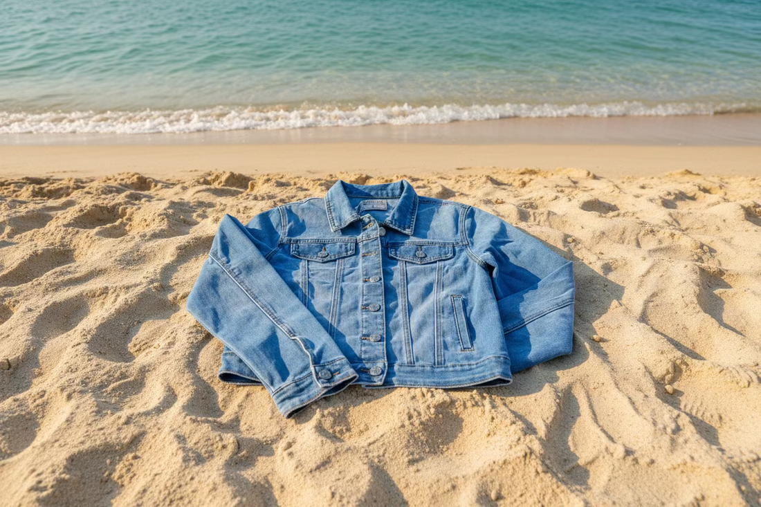 Veste en jean denim stone femme – style décontracté et inépuisable | le style by laëti
