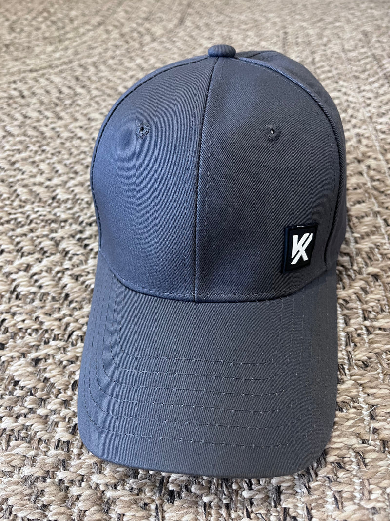 Casquette grise KYMAXX unisexe - Vue de profil