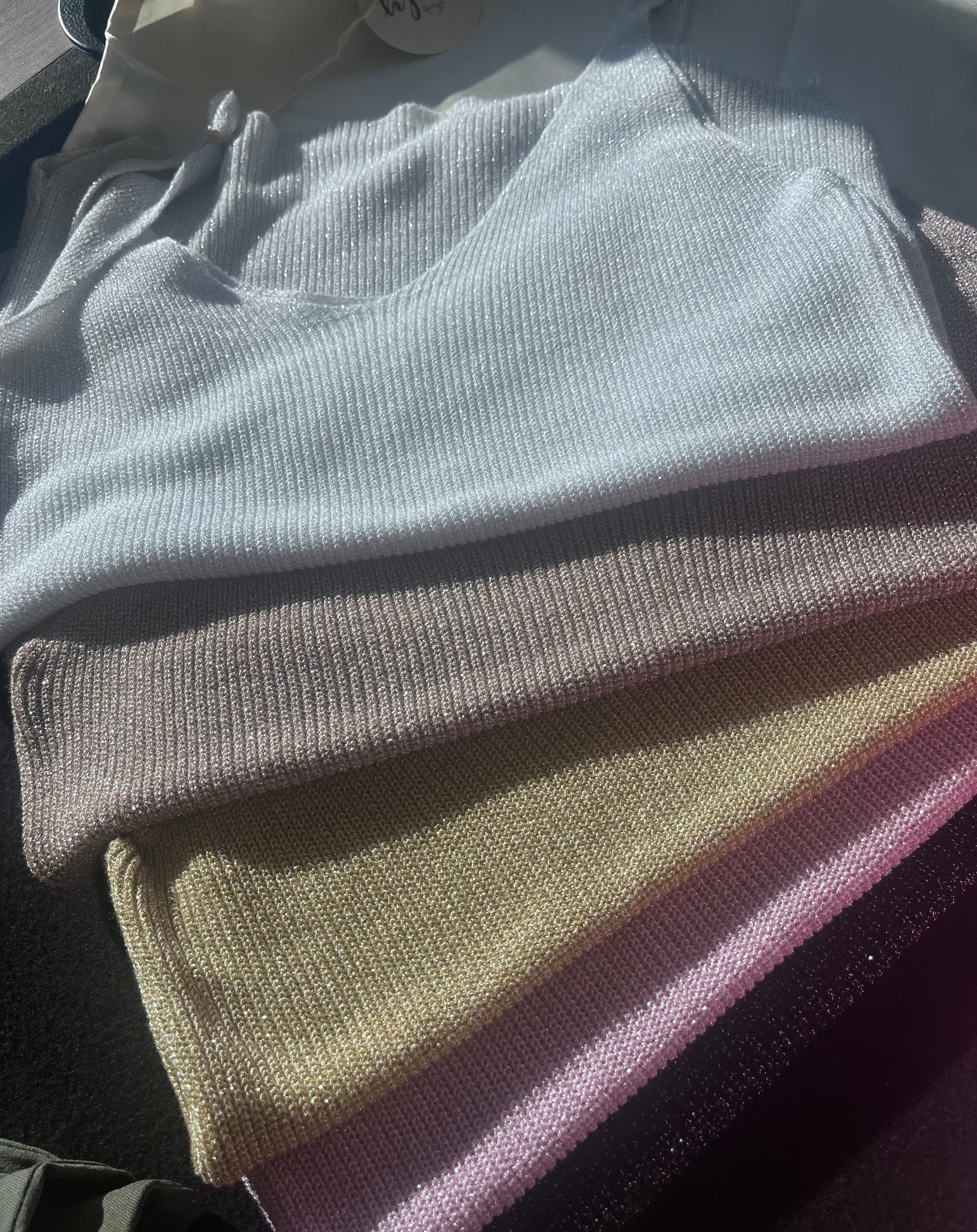 "Débardeur paillettes scintillant femme c.moda look glamour sophistiqué"