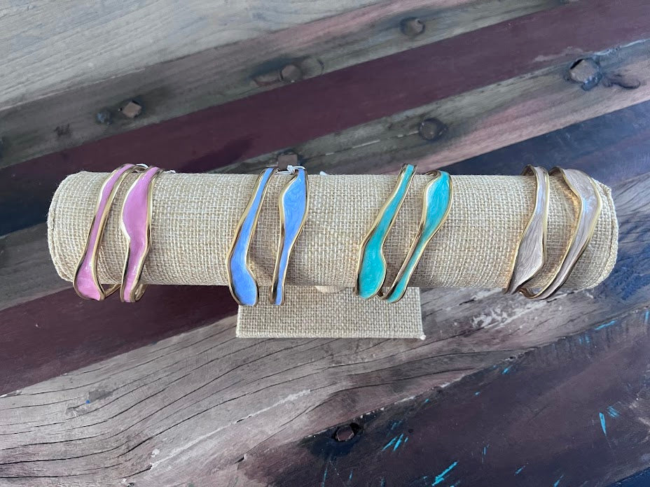 Bracelet Jonc, Myrtille