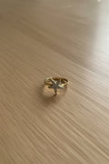 bague dorée acier inoxydable étoile scintillante bijoux la baule gurande -le style by Laëti