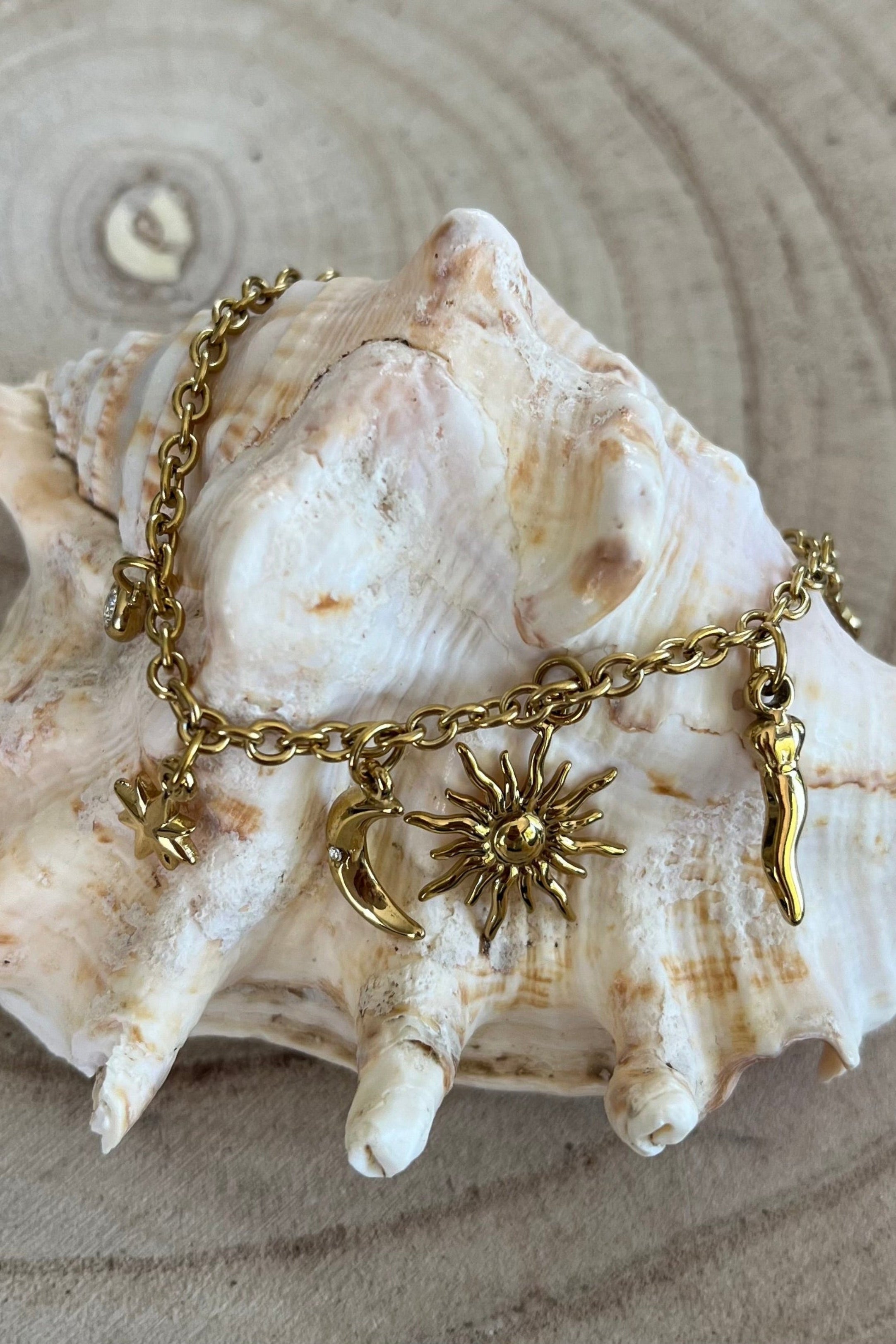 "Bracelet été argent étoiles et strass en acier inoxydable - bijoux femme nouvelle collection | Le Style by Laëti" bijoux guérande la baule pornichet