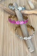 bracelet fin manchette en acier inoxydable felurs bijoux tendance femme guérande la baule le style by Laêti