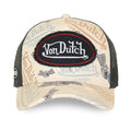 casquette noir et beige trucker usé von dutch unisexe- le style by Laëti boutique guérande