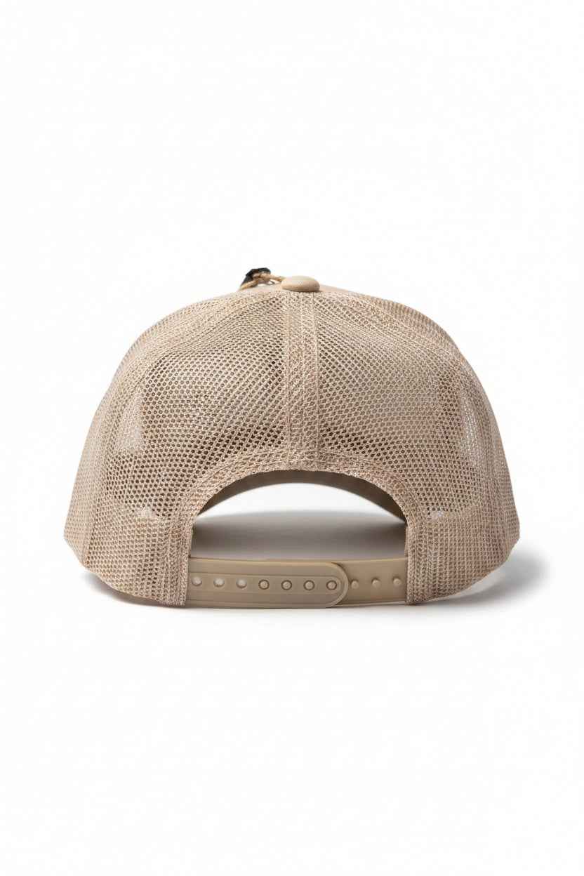 Casquette Vondutch Beige Trucker Snapback BUCK