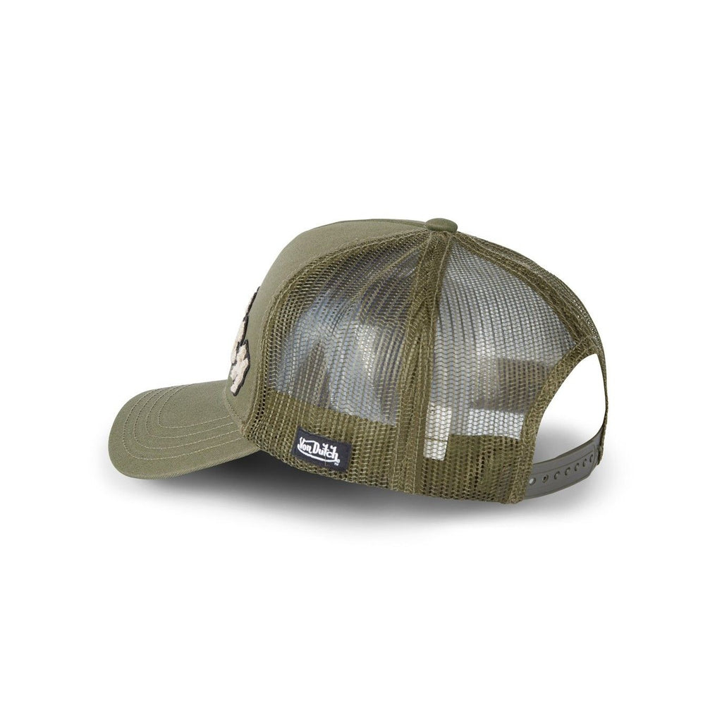 casquette vue profil filet von dutch kaki collection automne 2026 tendance homme boutique homme Guérande -Le style by laëti