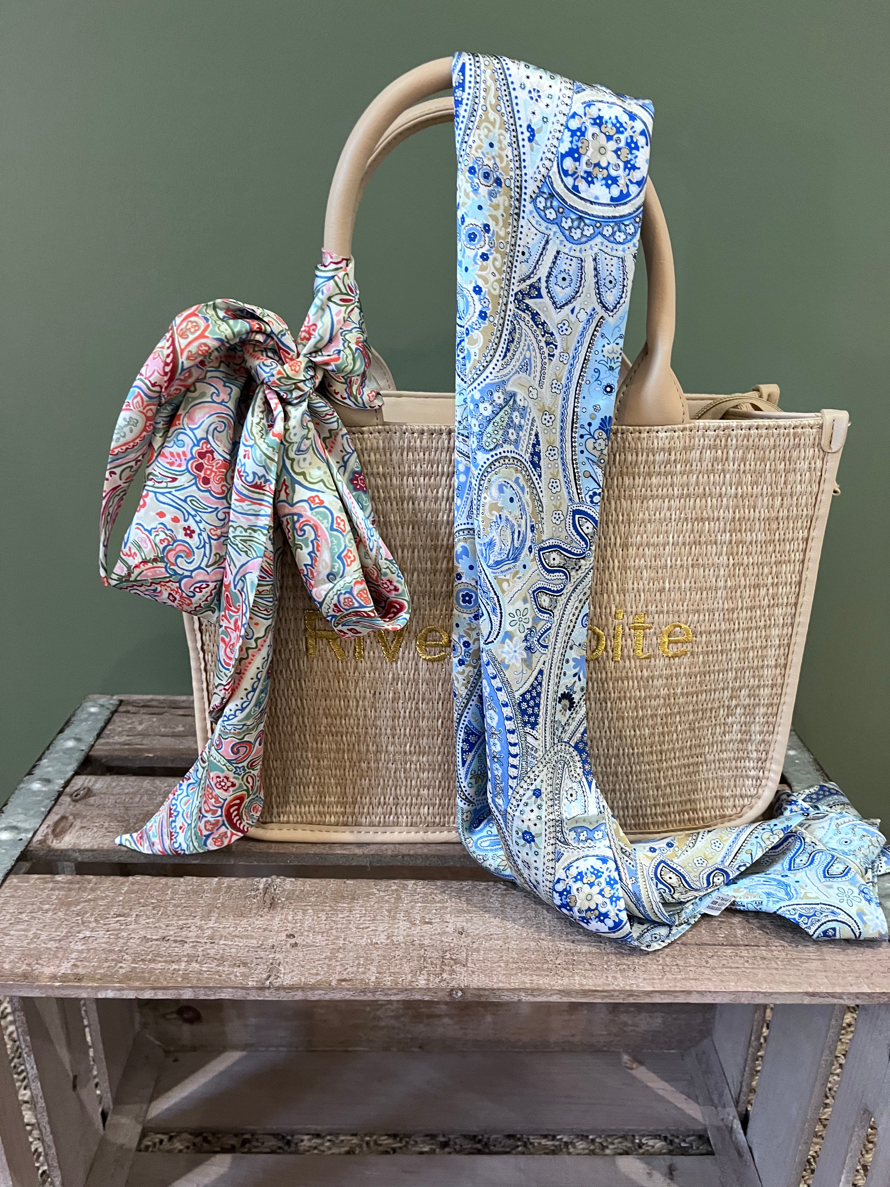 foulard polyester baroque