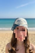 Carré bandana tendance noué dans les cheveux – style parisien chic – le style by laëti Boutique femme la baule guérande pornichet
