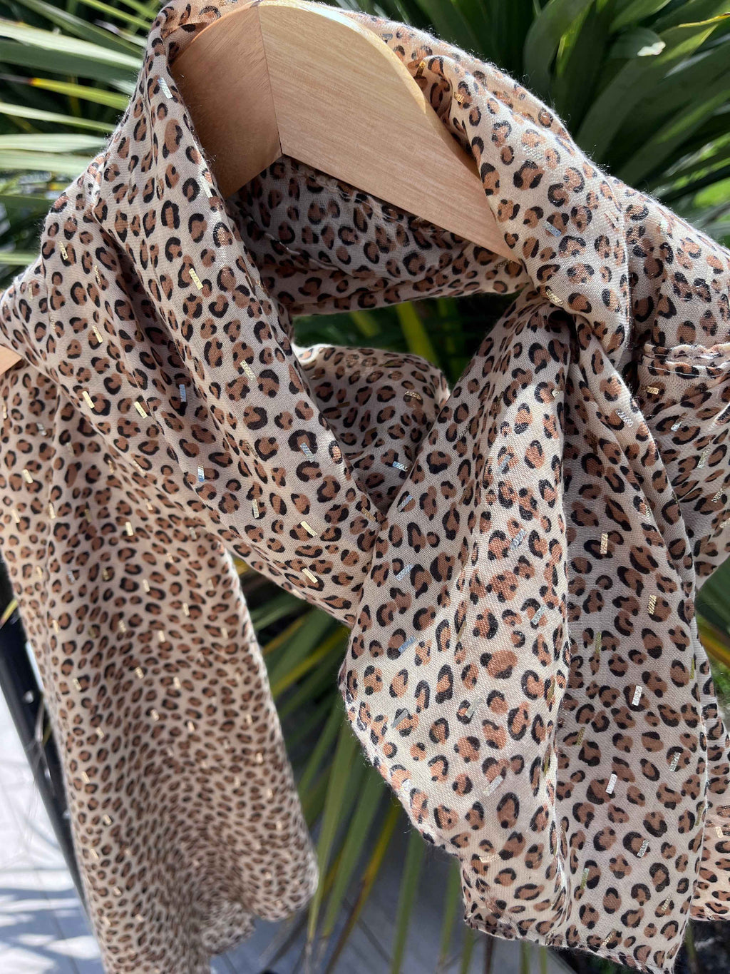 foulard fluide  Léopard