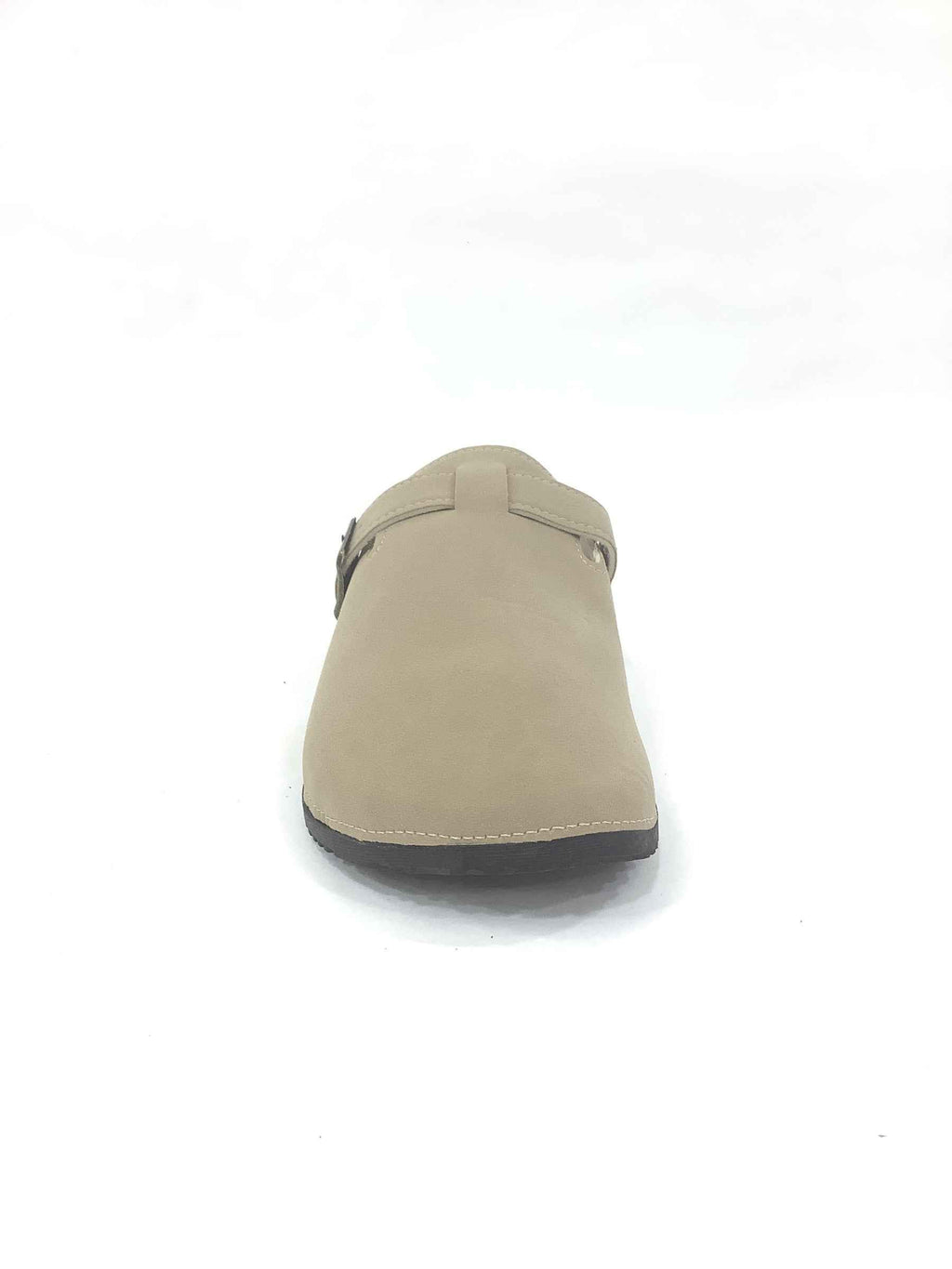 Sabot beige, Semelle en liège Homme