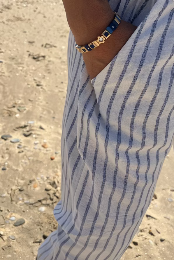 pantalon fluide léger ete le style by laeti made in  italie guerande