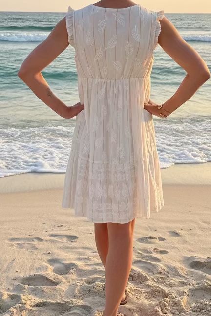 Robe Auline Courte Fluide