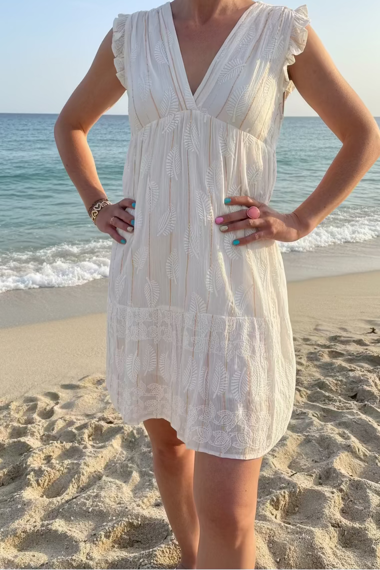 Robe Auline Courte Fluide