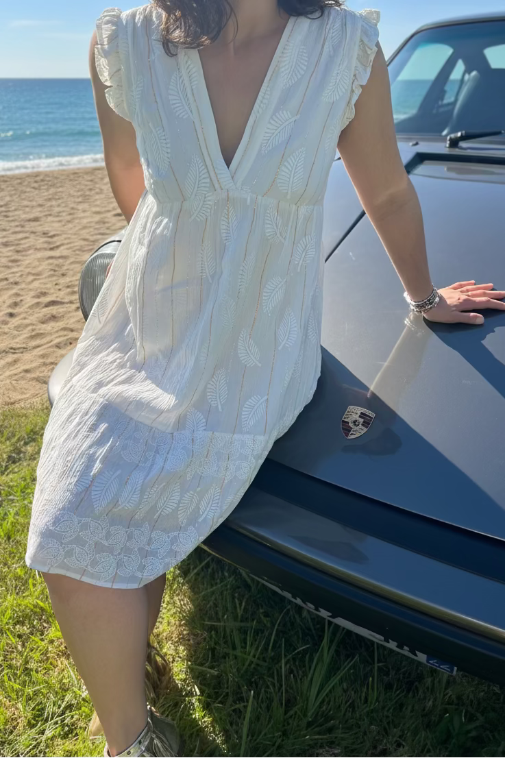 Robe Auline Courte Fluide
