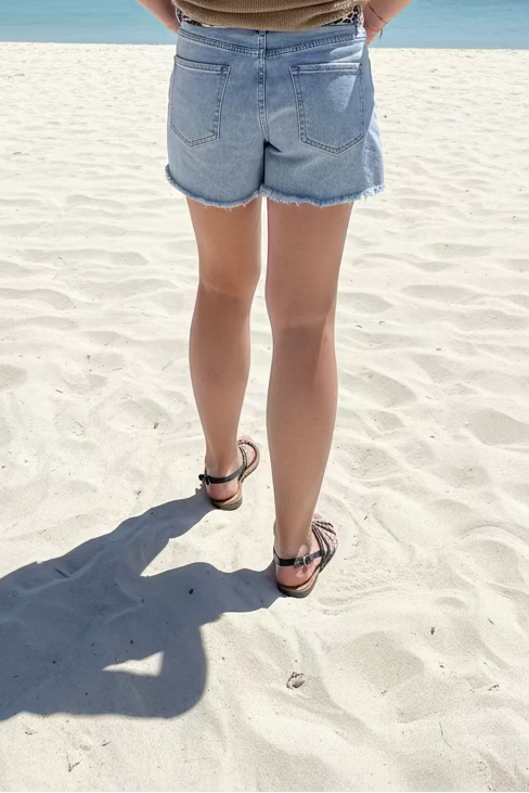 Short en Jean Femme  Style Casual Chic