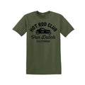 T-shirt kaki Von Dutch homme, coton imprimé noir mode homme 2026 pret a porter homme guérande  Le style by la