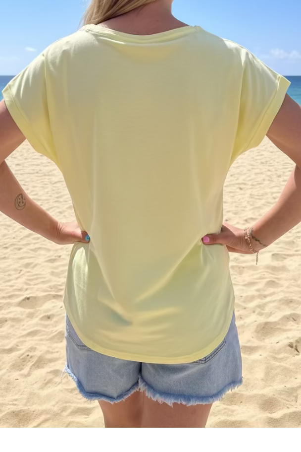 T-shirt « Vamos a la Playa » Illustration Estivale