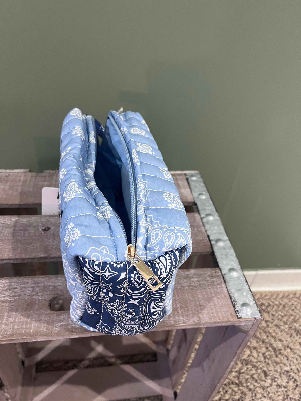 Trousse de Toilette Femme Matelassée L'amour