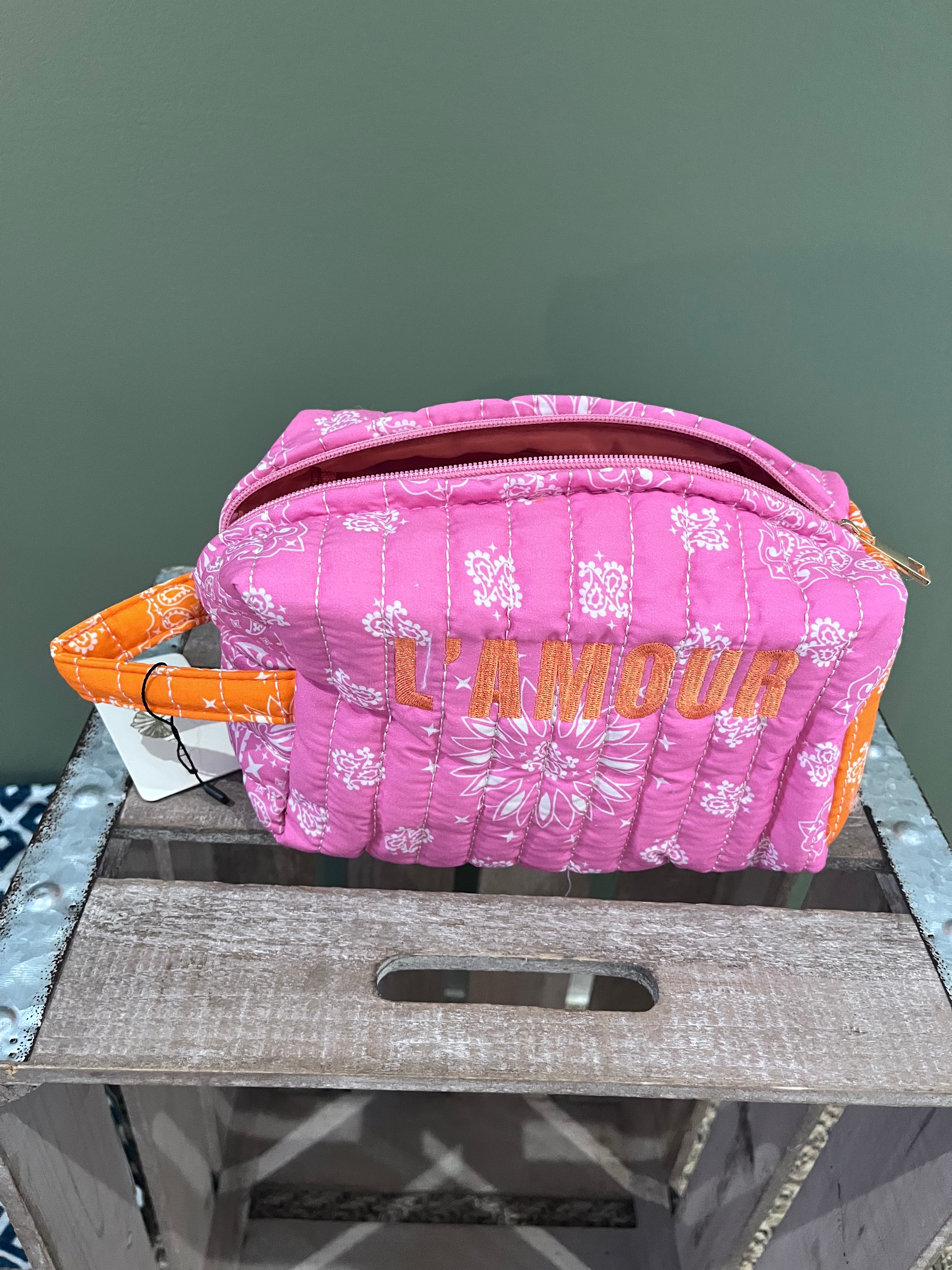 Trousse Matelassée Femme - Vue Intérieur Rangement